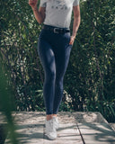 Loui Active Leggings Navy Full Seat