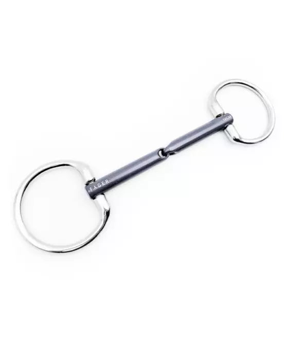 Madeleine Titanium Bradoon Single jointed Fixed Rings