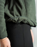 Molly Half Zip Sweater Green