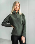 Molly Half Zip Sweater Green