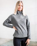 Molly Half Zip Sweater Grey