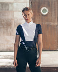 Sanna Competition Top Short Sleeve Navy