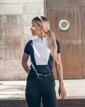 Sanna Competition Top Short Sleeve Navy