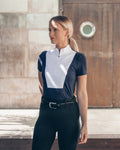 Sanna Competition Top Short Sleeve Navy