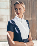 Sanna Competition Top Short Sleeve Navy