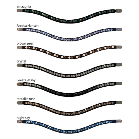 Stubben Bling For Browband Magic Tack Long Curved