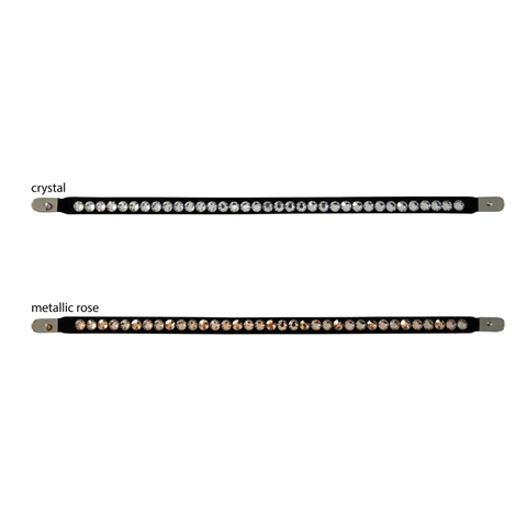 Bling For Browband Magic Tack Long Straight : One Row