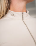 Emma Long Sleeve Top Beige