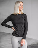 Fager Ida Long Sleeved Top Black