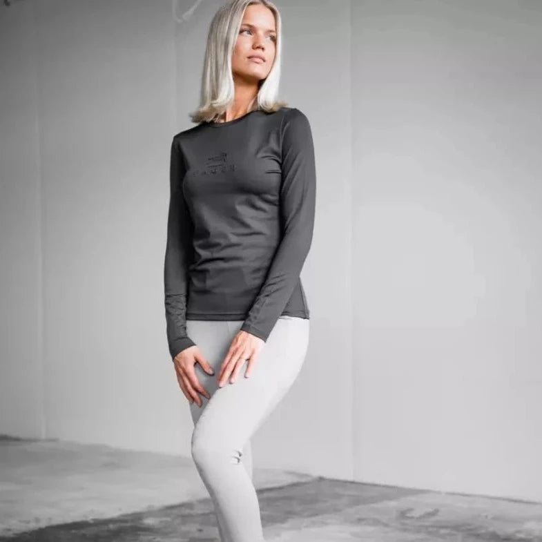 Fager Ida Long Sleeved Top Dark Grey