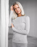 Ida Long Sleeved Top Grey