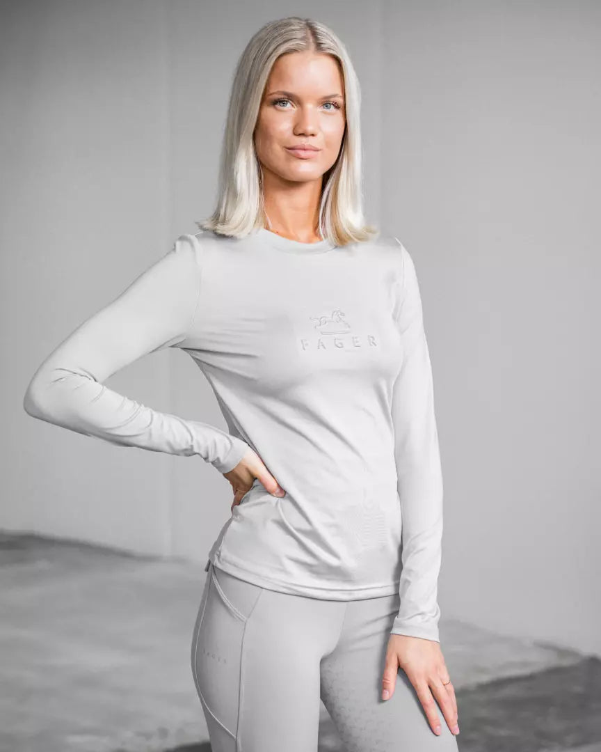 Fager Ida Long Sleeved Top Grey