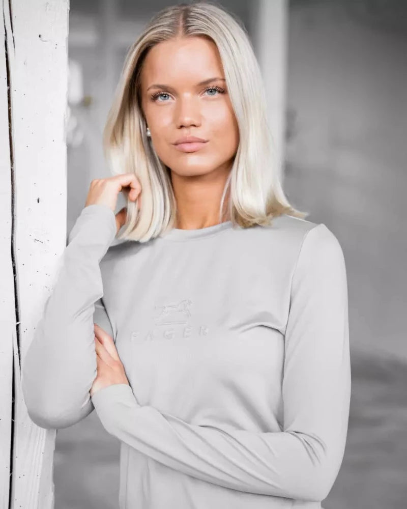 Ida Long Sleeved Top Grey