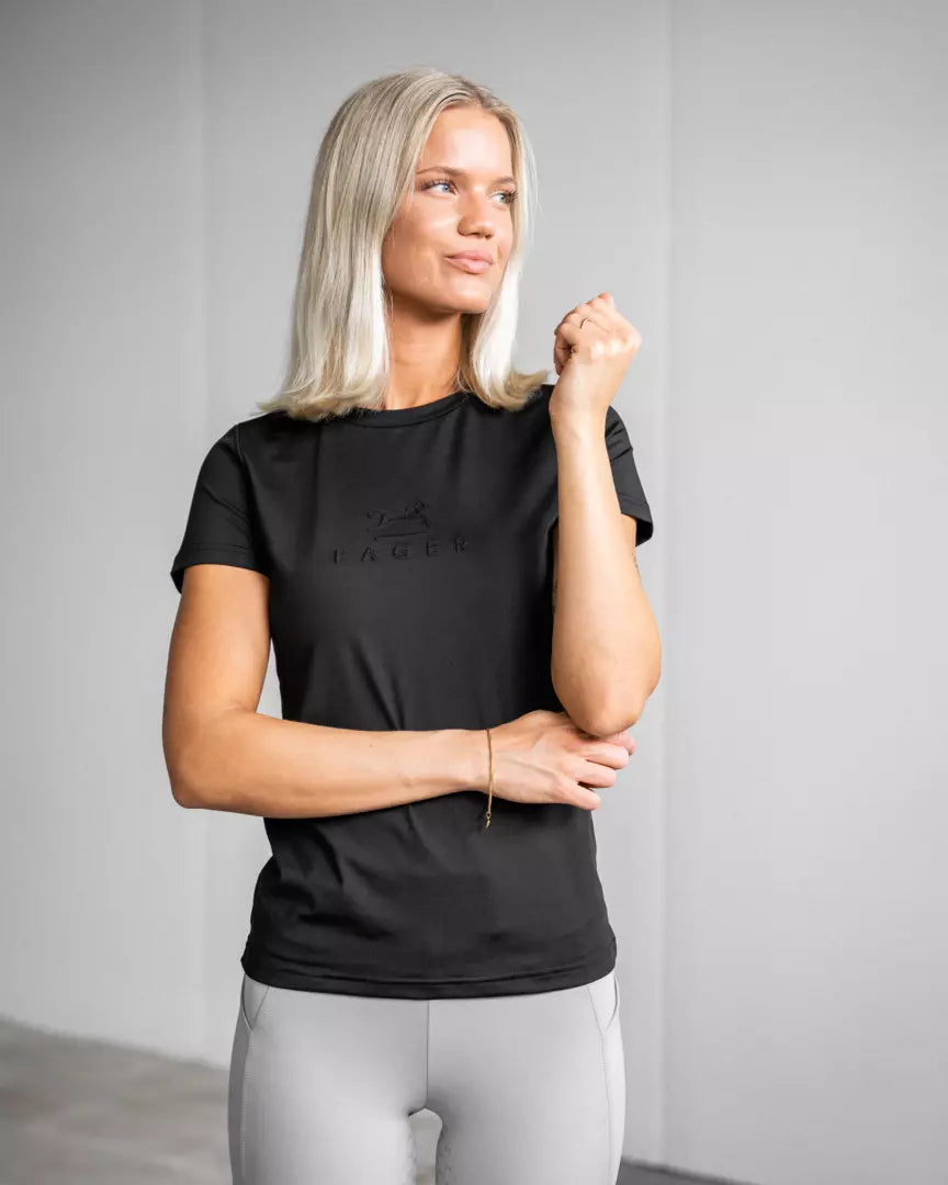 Ida T-Shirt Short Sleeved Black