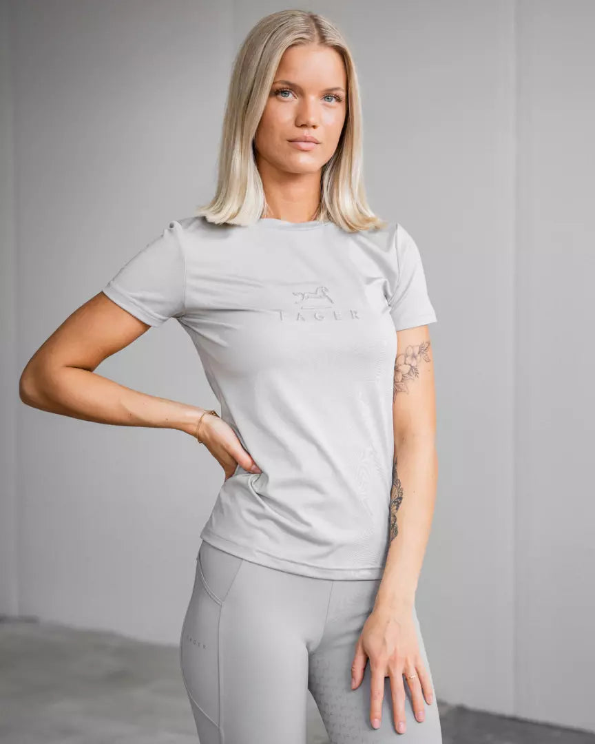Ida T-Shirt Short Sleeved Grey