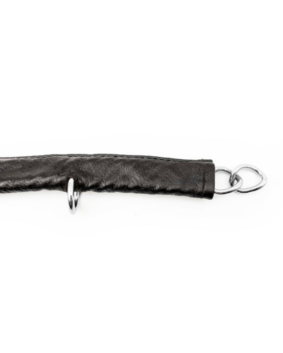 Fager Chain curb strap in leather