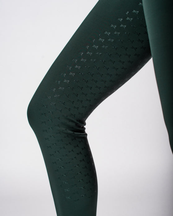 Loui Active Leggings Green Half Seat